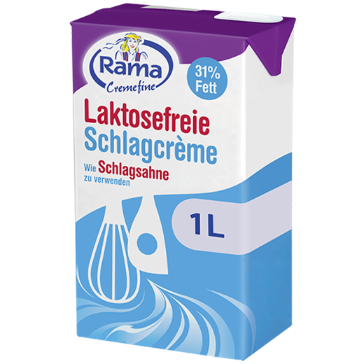 Rama Cremefine Schlagcreme laktosefrei 31 Fett 8x1l