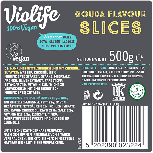 Violife Original Geschmack Creamy 1x3kg