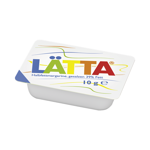 Lätta Halbfettmargarine Portionspackung