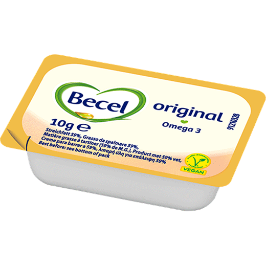 Becel Pro-Activ Classic 60% Fett Margarine Portionspackungen 200 x 10g