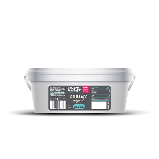 Violife Original Geschmack Creamy 1x3kg 100% vegane Alternative zu Frischkäse