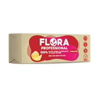 Flora 100% Pflanzliche Alternative zu Butter, ungesalzen,4x2.5kg
