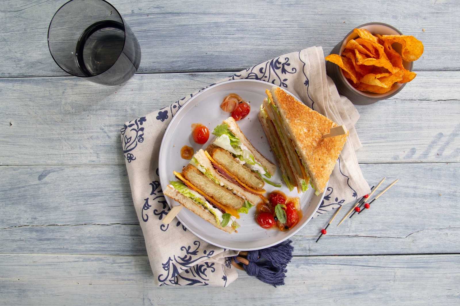 recipe image New Club Sandwich