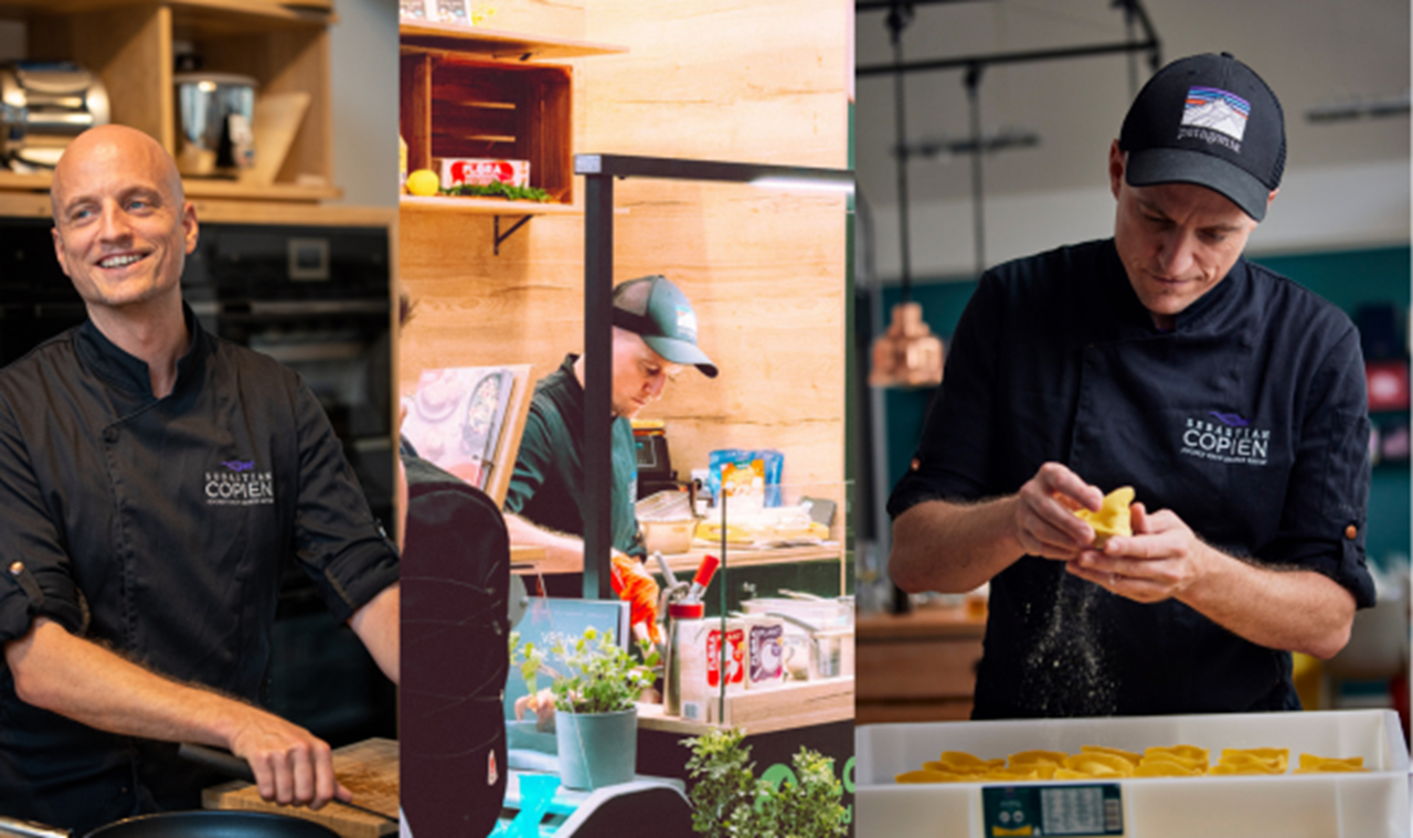 Das Gesicht für Flora & Violife: Sebastian Copien