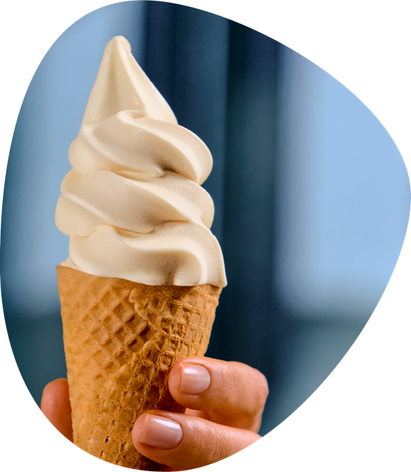 soft serve ice cream