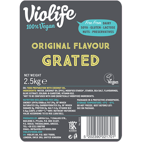 Plant based and dairy free cheese alternative for your business
