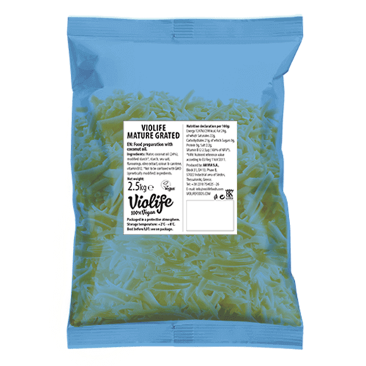 Violife Mature Cheddar Flavour Grated 2.5kg