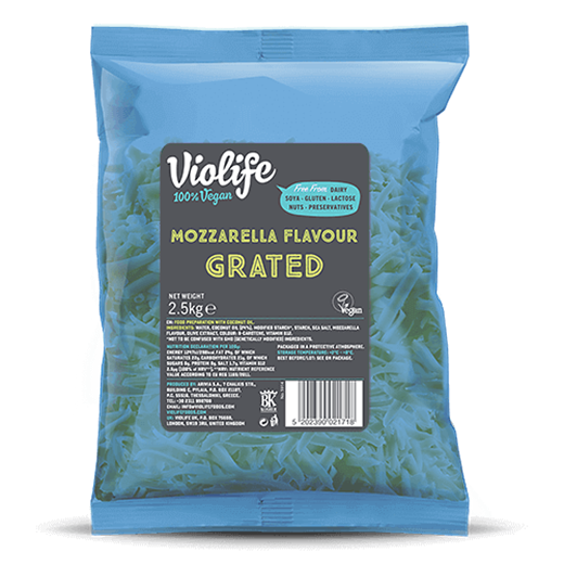 Violife Mozzarella Flavour Grated 2.5kg