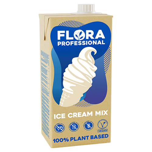 Flora Professional Ice Cream mix, 1L