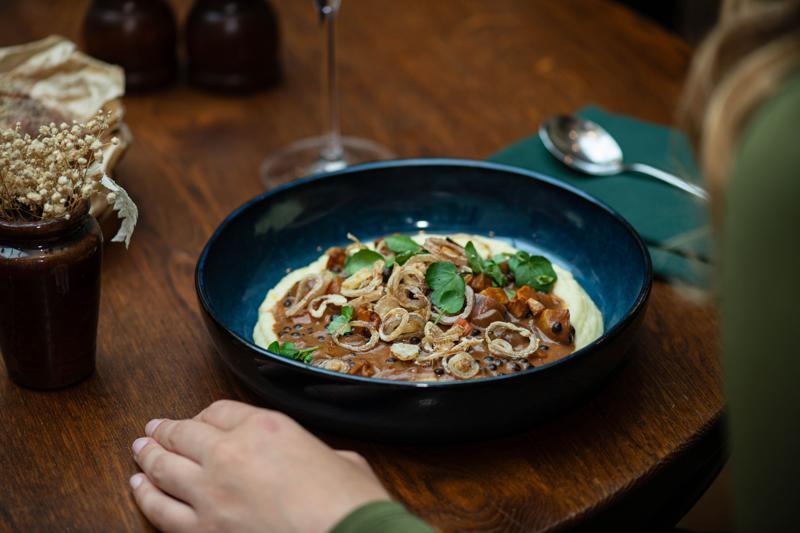 Celeriac and Lentil Stew