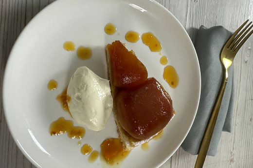 recipe image Pink Lady Apple Tarte Tatin and Crème Chantilly