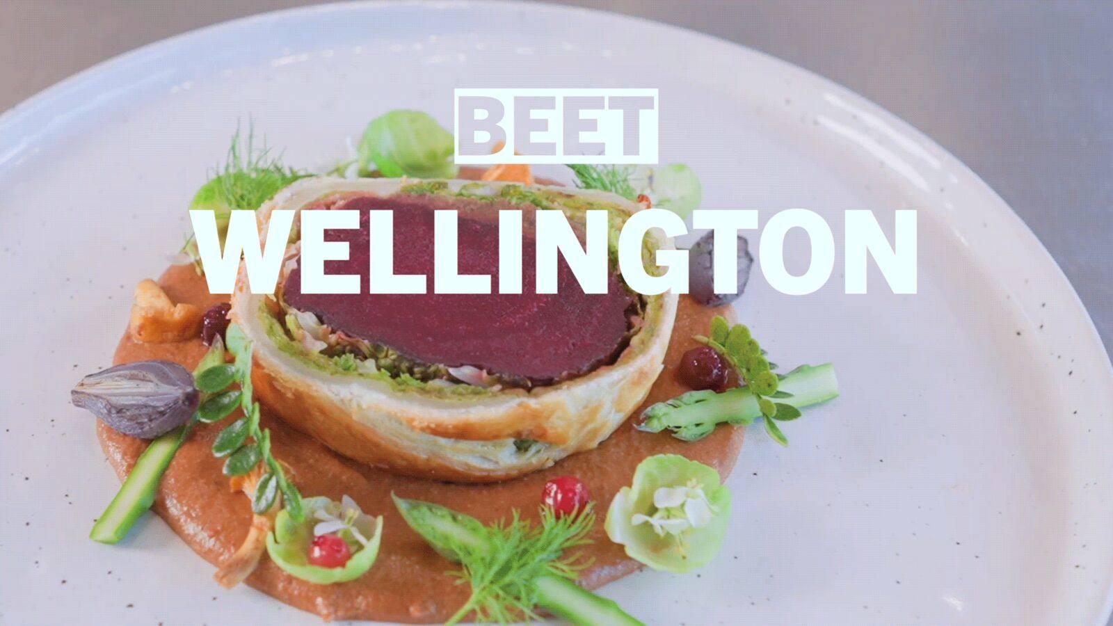 recipe image Beet Wellington with Chocolate Mole