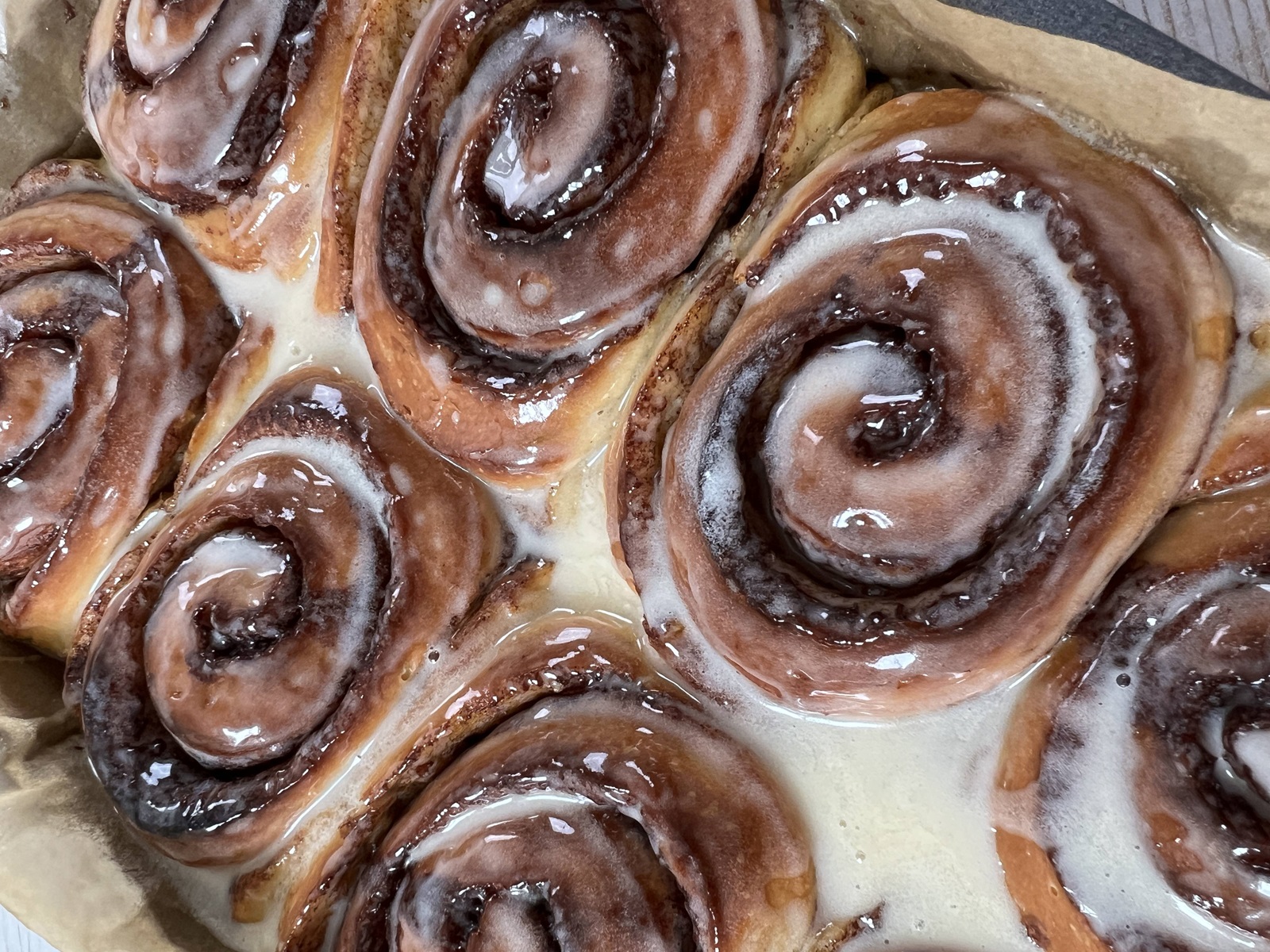 recipe image Cinnamon Buns with Cream Cheese Frosting
