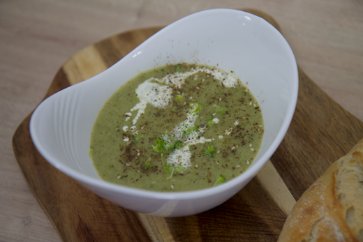 recipe image Creamy Broccoli Soup with Za’atar B+tter
