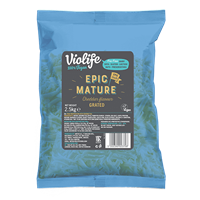 Violife Epic Mature Cheddar Flavour Grated 2.5Kg