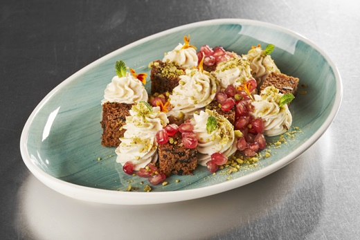 recipe image Mousse vegana de chocolate blanco y Violife crema sabor queso