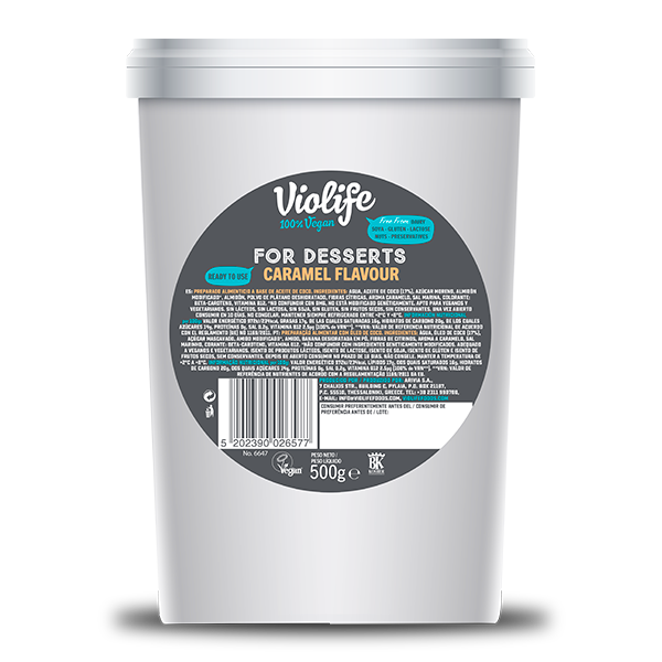 Violife Crema sabor caramelo 500g