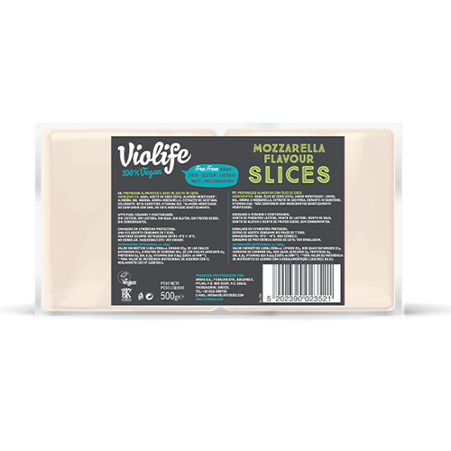 Violife lonchas sabor mozzarella 500g