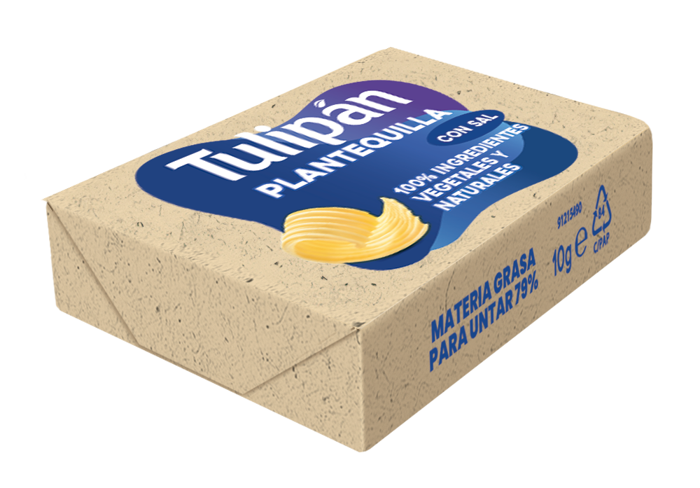 Tulipán Plantequilla con sal 10g