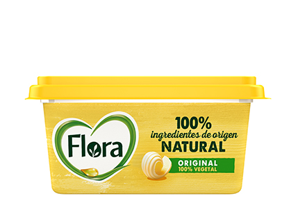 Margarina Flora ideal para untar tarrina 500G