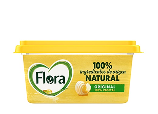 Margarina Flora ideal para untar tarrina 500G