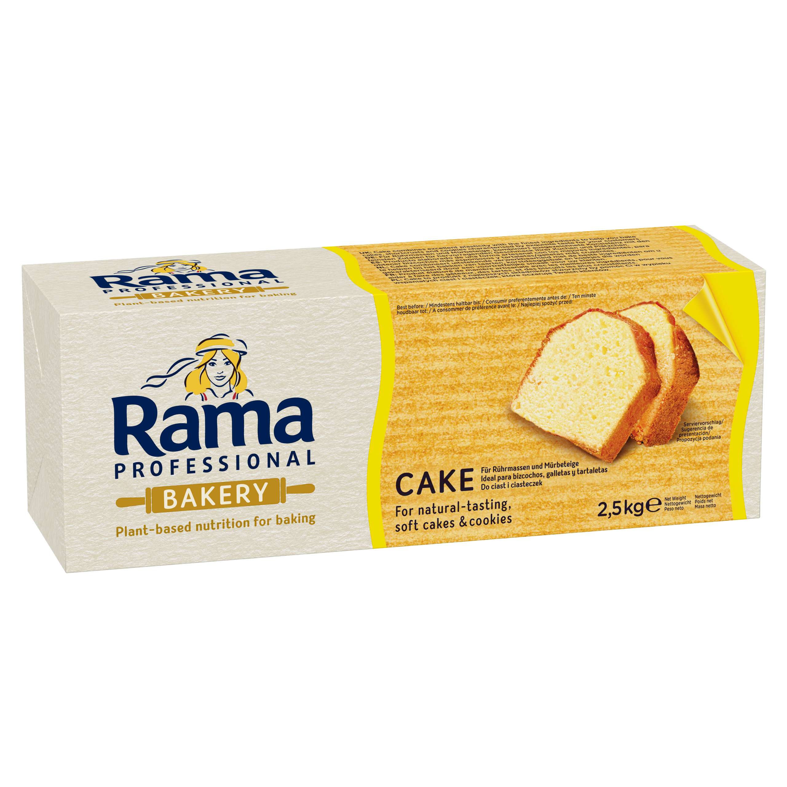 Rama Professional Bakery ideal para bizcochos, Tartaletas y Galletas2,5kg