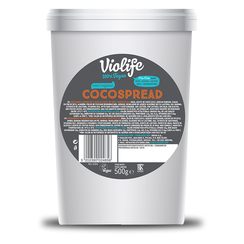 Violife crema dulce sabor cacao 500gr