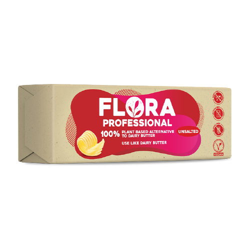 Flora Mantequilla Vegetal 2,5kg - Perfecto para cocinas profesionales