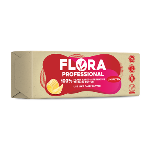 Flora Mantequilla Vegetal 2,5kg - Perfecto para cocinas profesionales