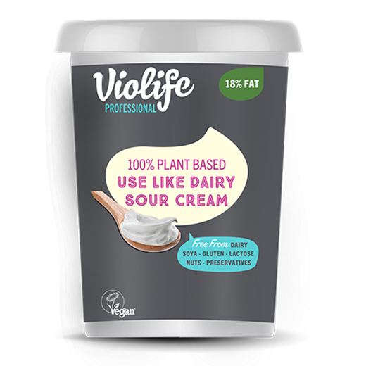 Violife Alternative végétale à la crème aigre - 500g 