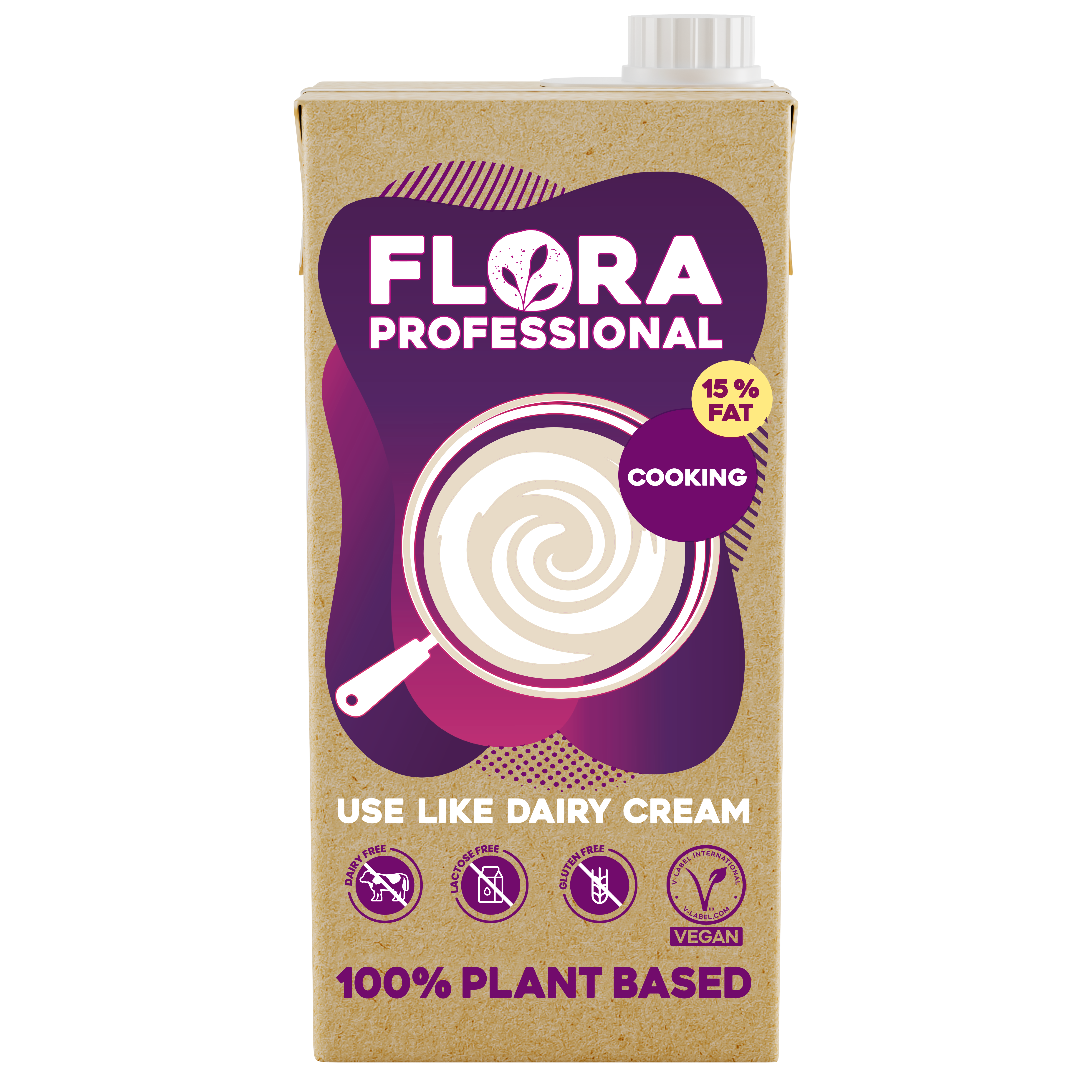 Flora Professional Plant 15% Cooking - 1L 