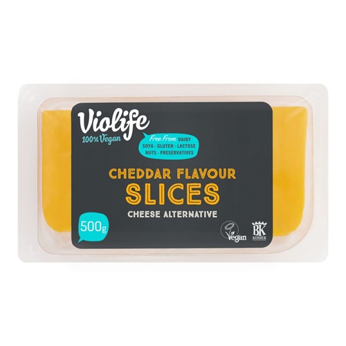 Violife Vegan Cheddar Smaak Slices - 500g