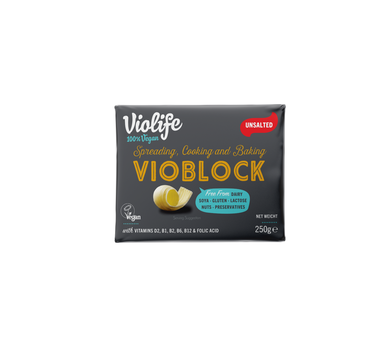 Violife Vioblock On(gezouten) - 250g 