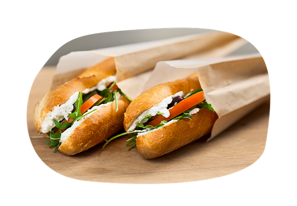 Fresh vegan cuisine