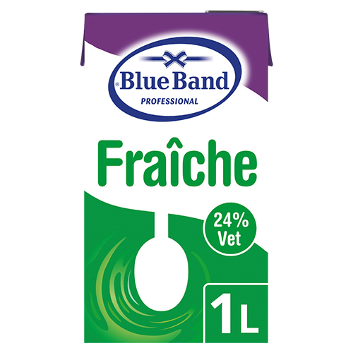 Blue Band Fraîche voor Koken 24% vet pak 1L