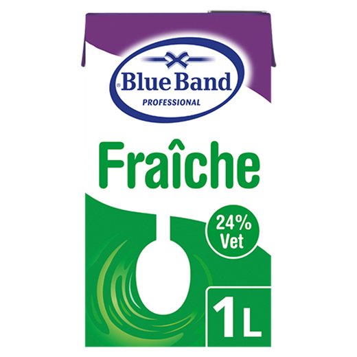 Blue Band Fraîche voor Koken 24% vet pak 1L
