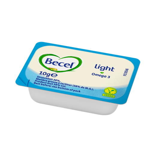 Becel Light 38% vet portieverpakkingen 200x10g