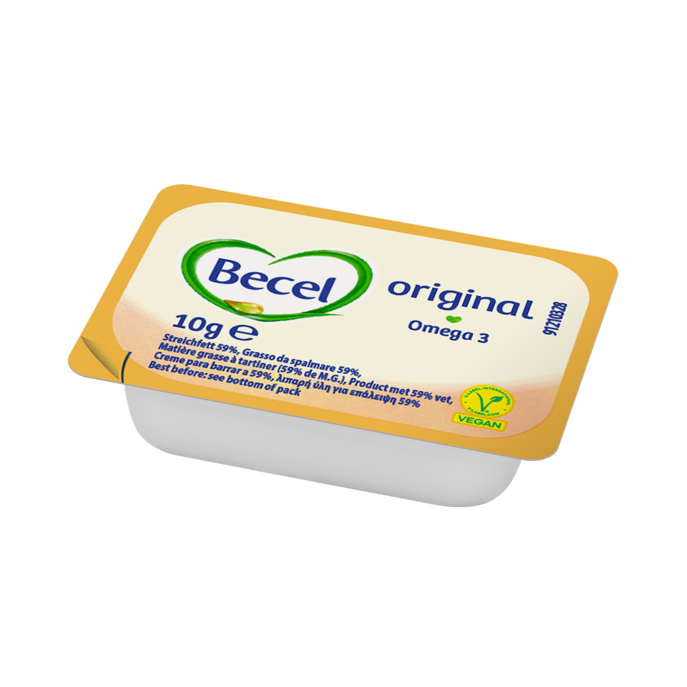 Becel Original 59% vet portieverpakkingen 200x10g