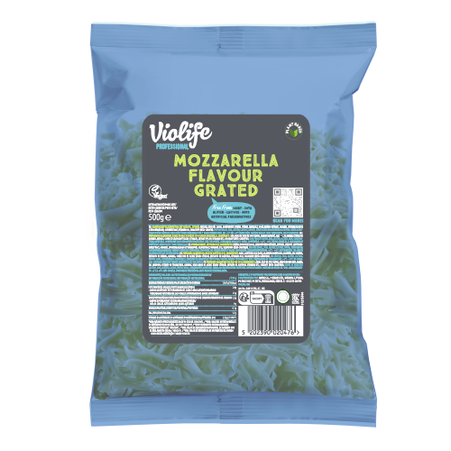 Violife Mozzarella Flavour Geraspt 500gr