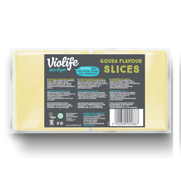 Violife Gouda Flavour Plakken 500G