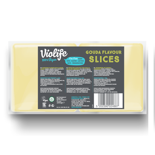 Violife Gouda Flavour Plakken 500G